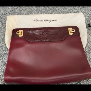 Ferragamo clutch